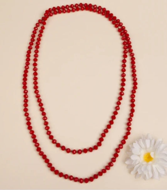 Long Bead Necklace