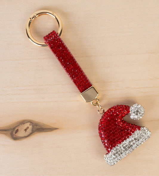 Santa Hat Keychain