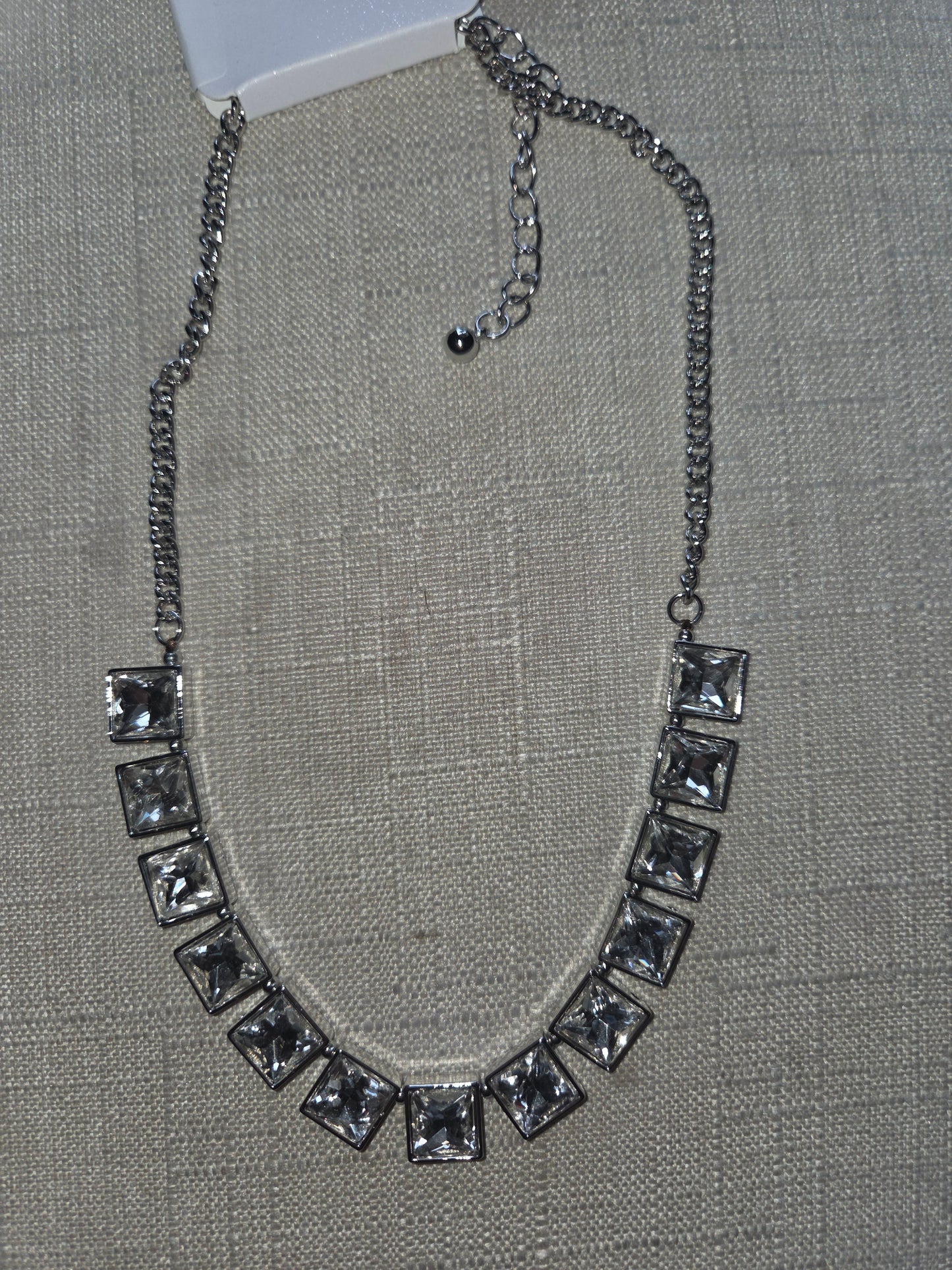 Clear Crystal Necklace