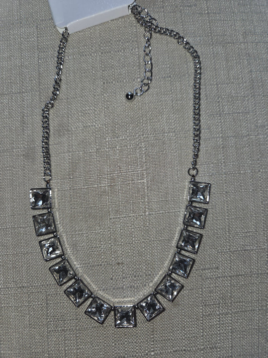Clear Crystal Necklace