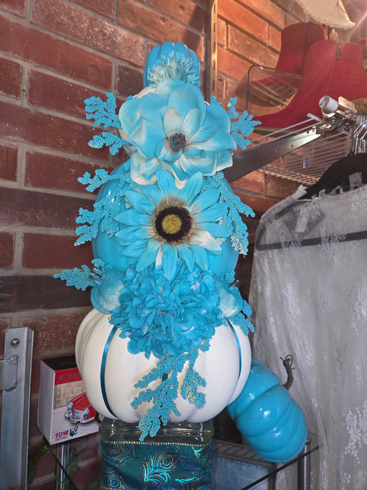Teal Pumpkin Totem