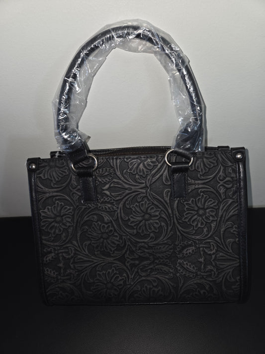 Tooled Conceal Tote Black