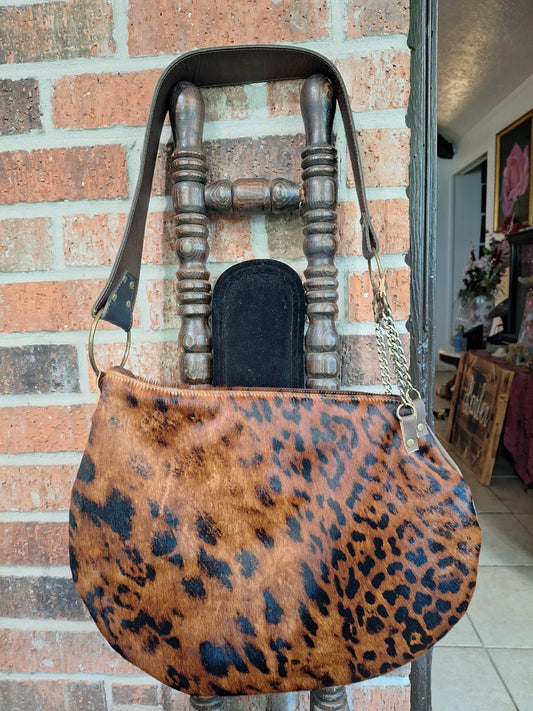 Dark Leo Leather Bag