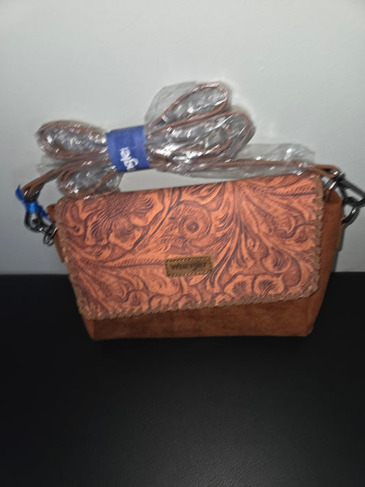 Wrangler Crossbody Tooled Crossbody
