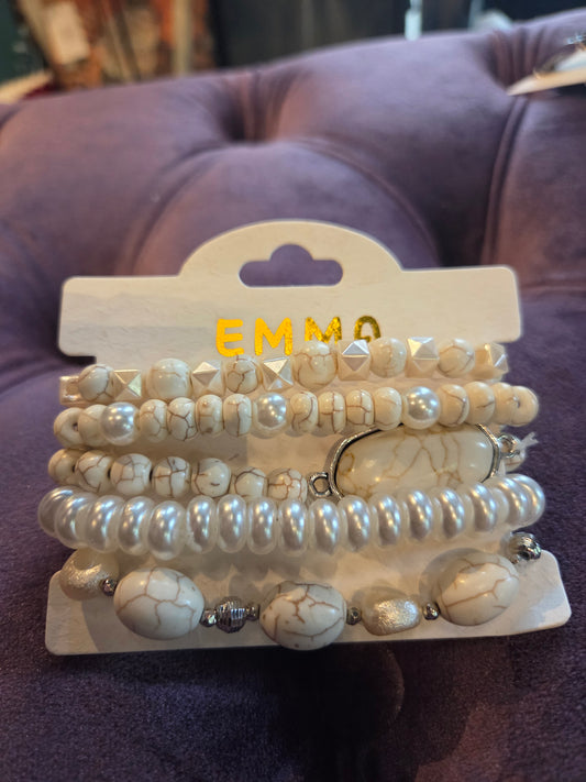 Ivory Stacked Bracelet