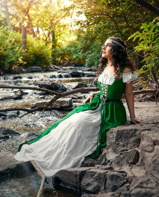 Renaissance Medieval Irish Costume Dress