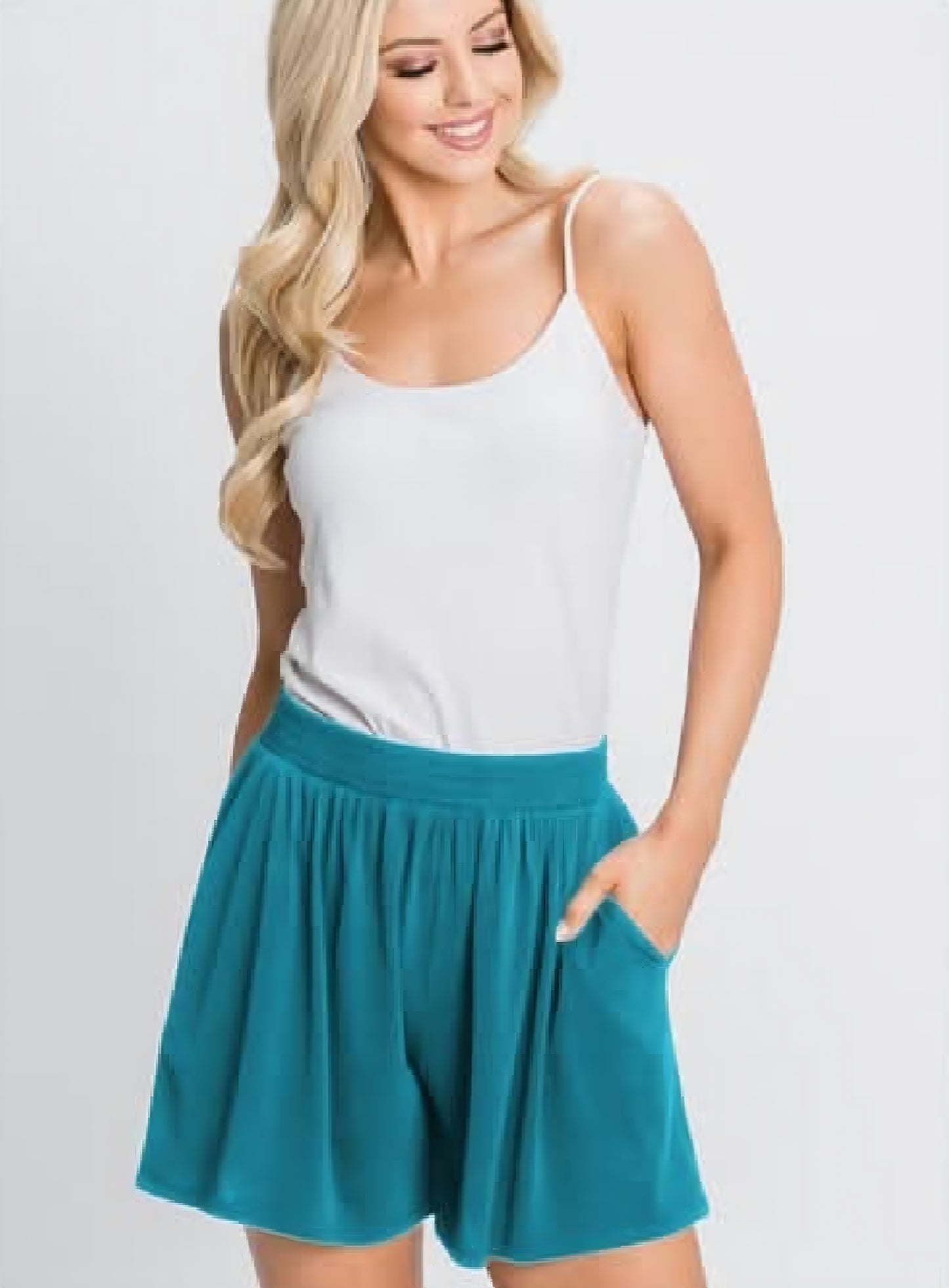 Mint Stretch Shorts