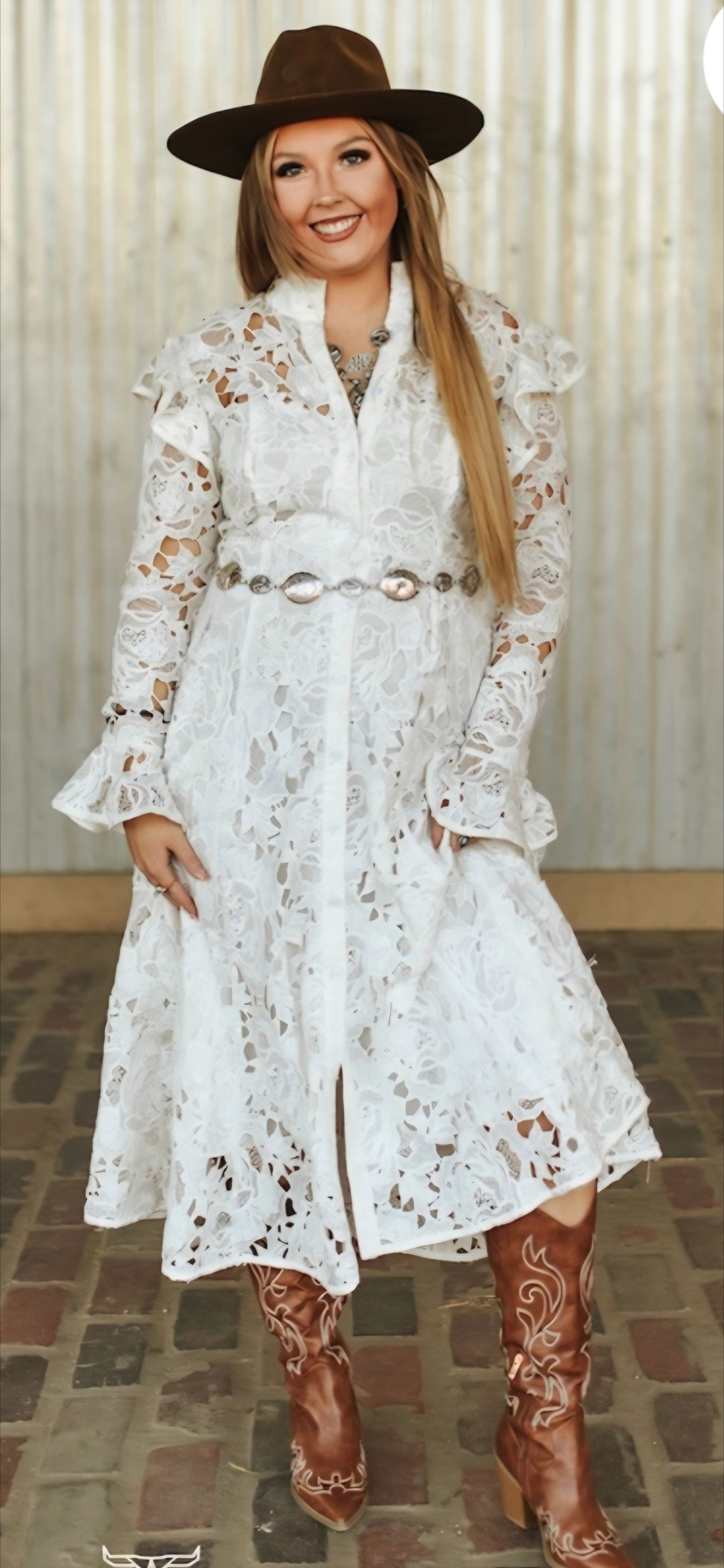 White Lace Dress