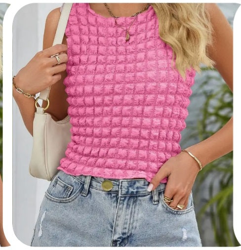 Bubble Crop Top