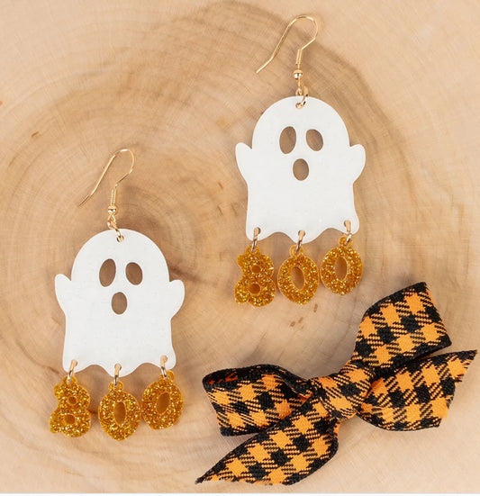 Boo Ghost Earrings