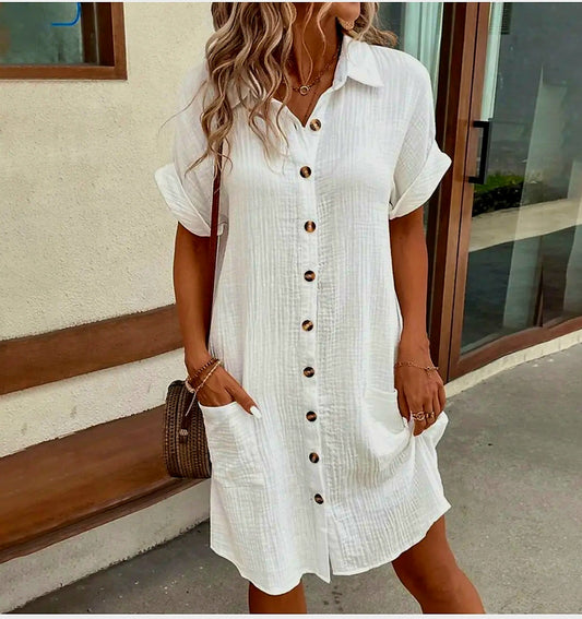 Button Up Dress