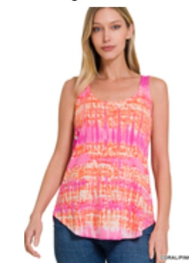 Coral/Pink Tank