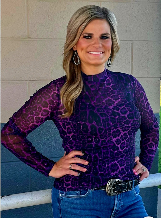Leo Mesh Top