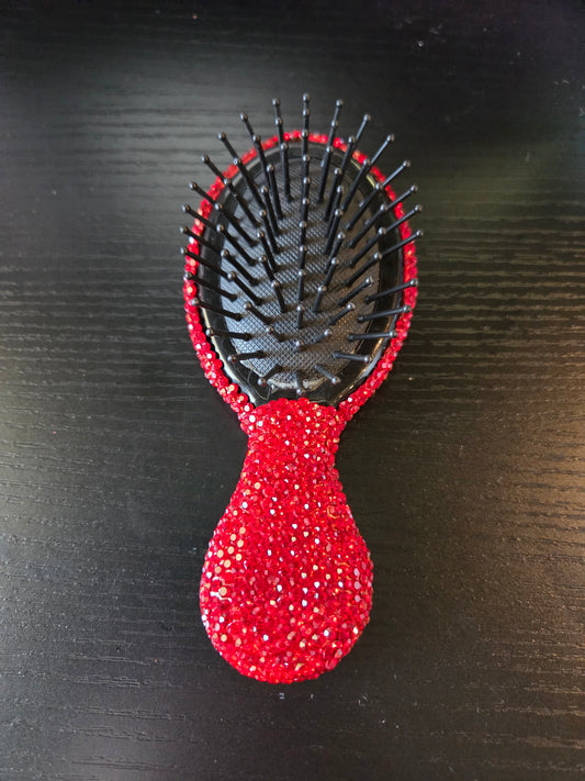 Small Red Bling Brush