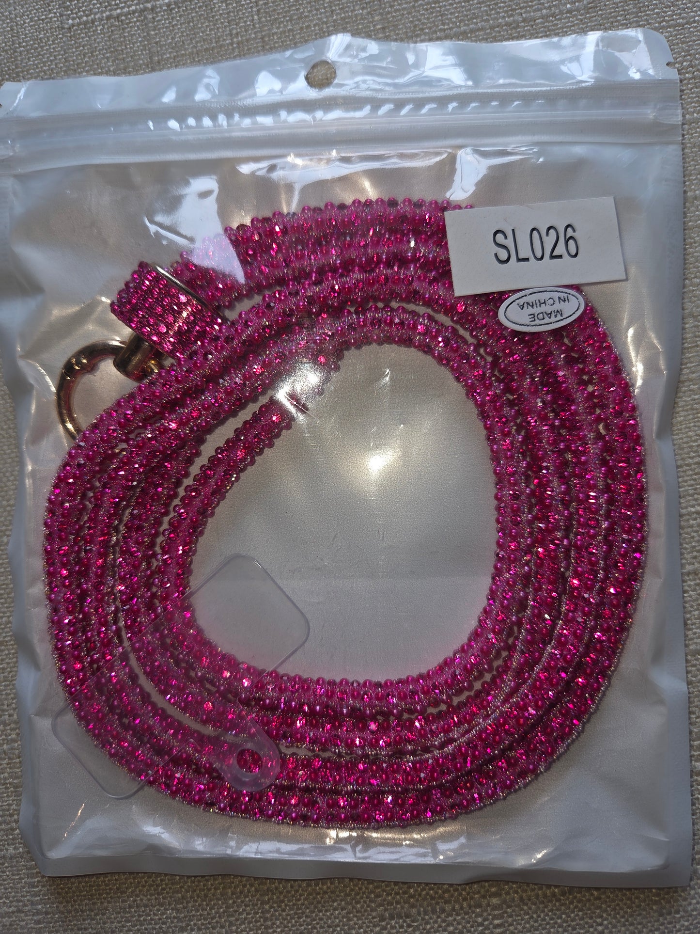 Rhinestone Phone Lanyard