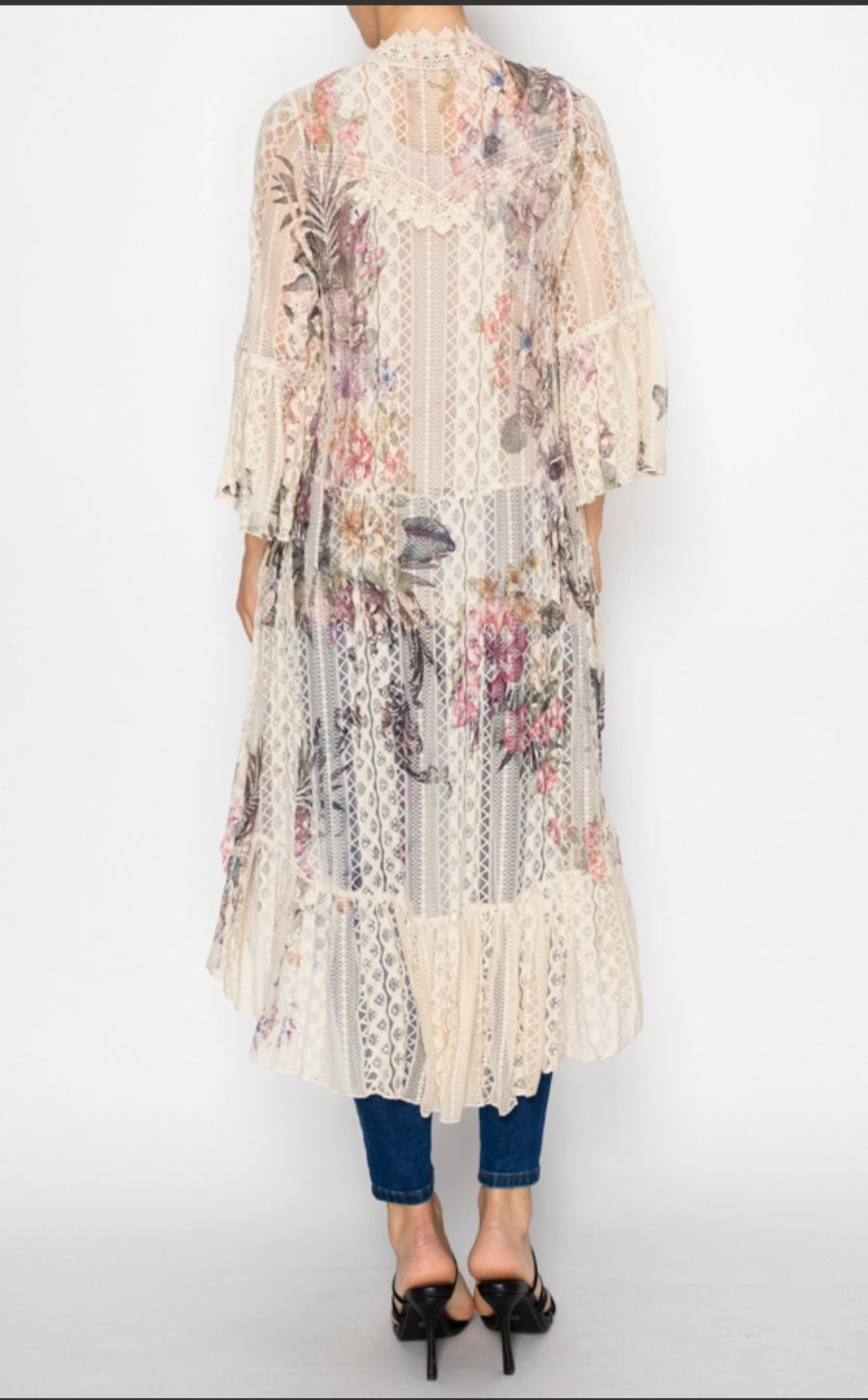 Floral Lace Cardigan
