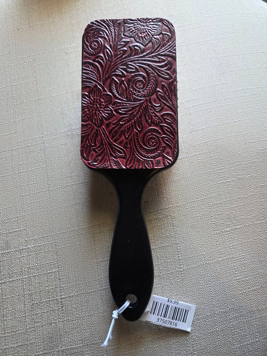 Tooled Hair Brush