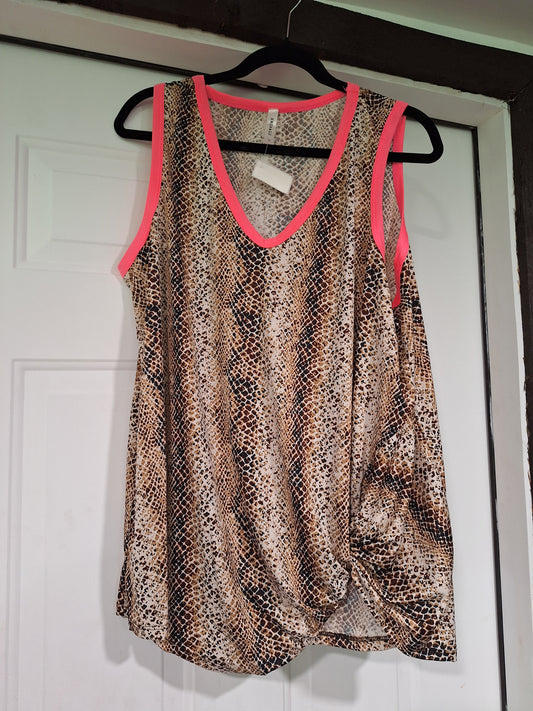 Snake Skin Top