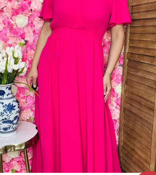 Pink Maxi Dress
