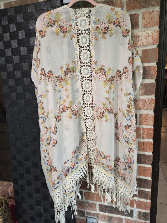 Fall Flowers Cardi