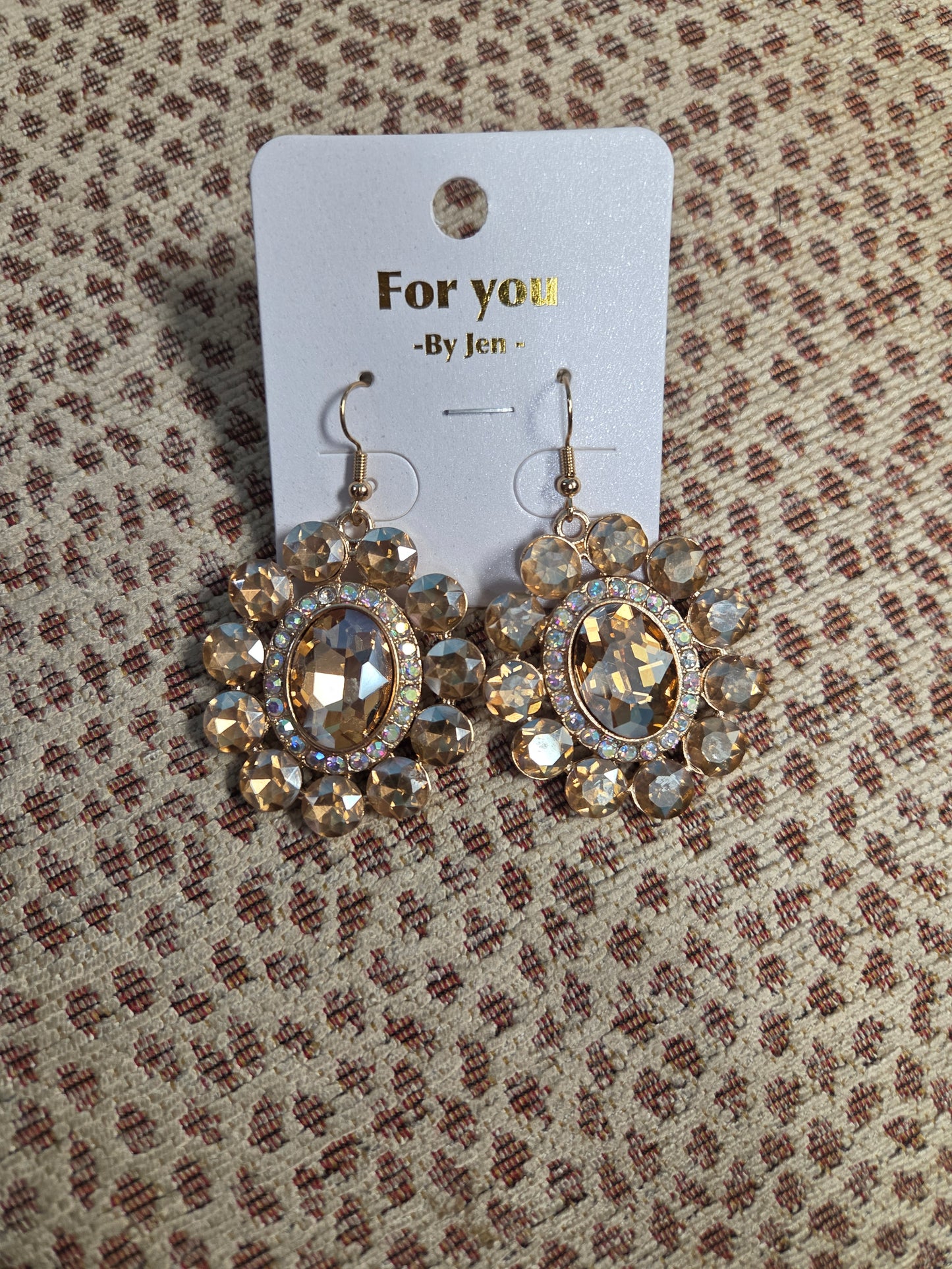 Crystal Drop Earrings