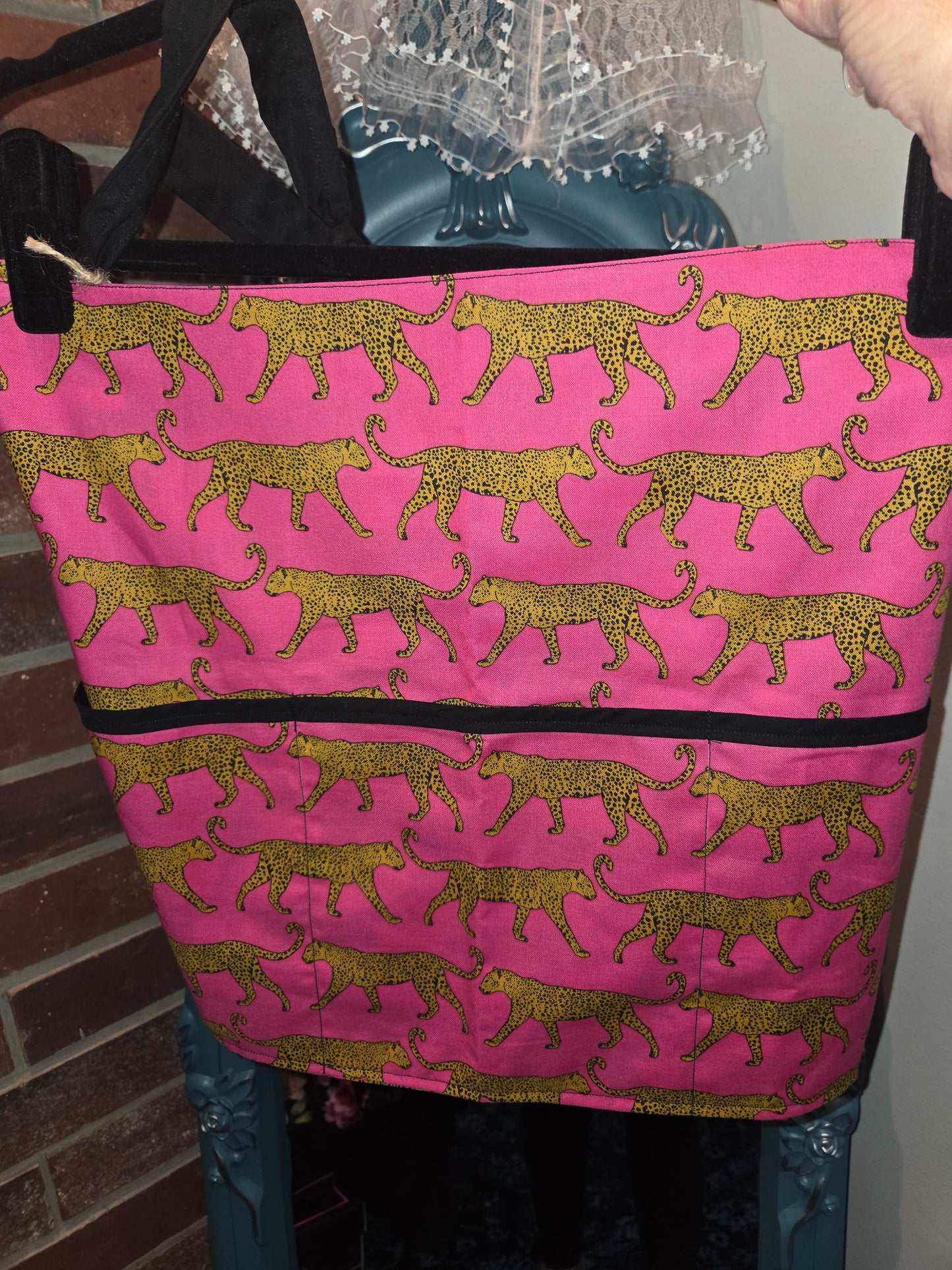 Pink Cheetah Apron
