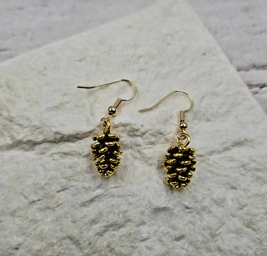 PineCone Earrings