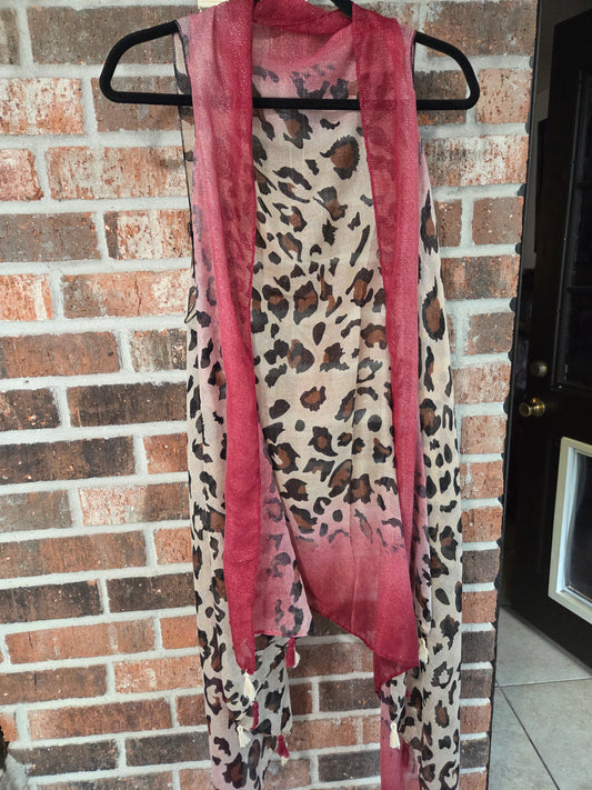 Shimmery Leo Vest