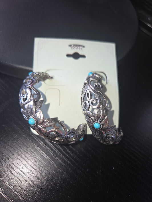 Filigree Hoops