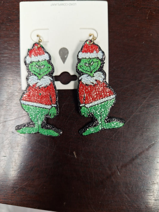 Grinch Earrings