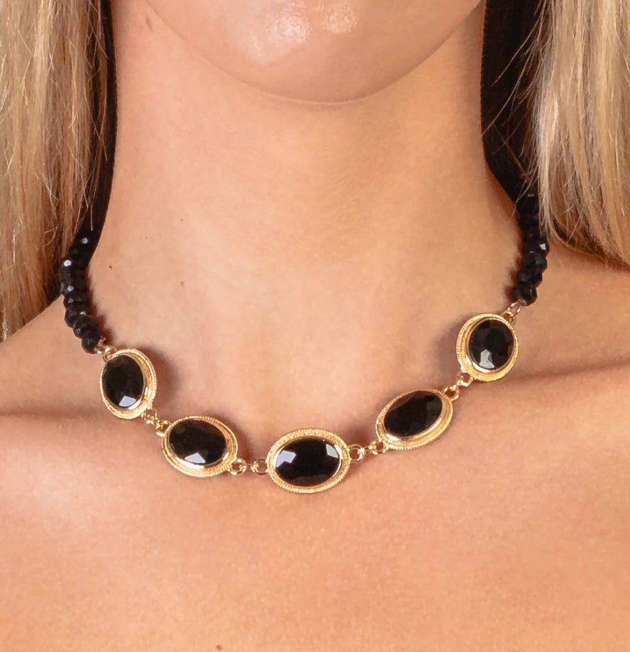 Crystal Beaded Necklace