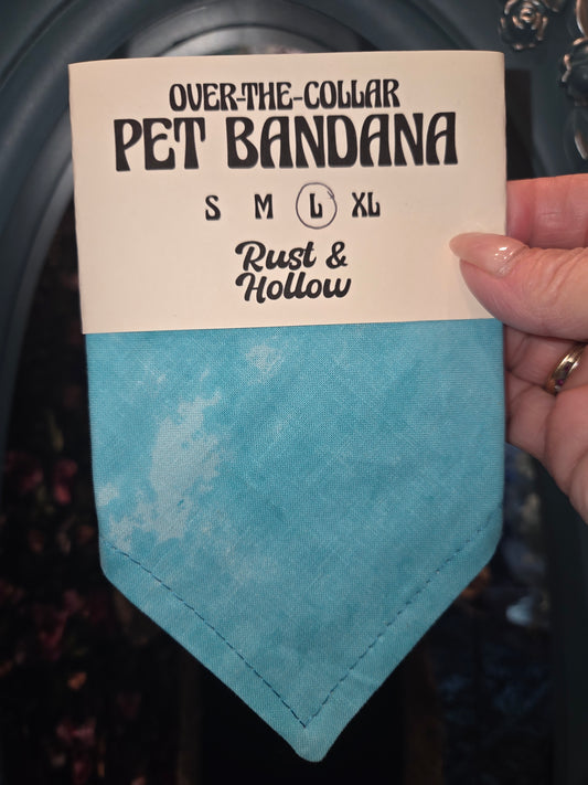 Aqua Dog Hankerchief Large