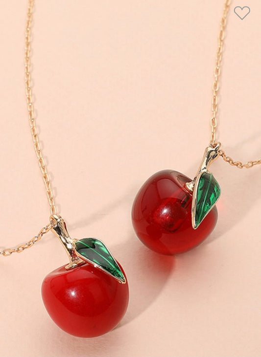 Apple Necklace