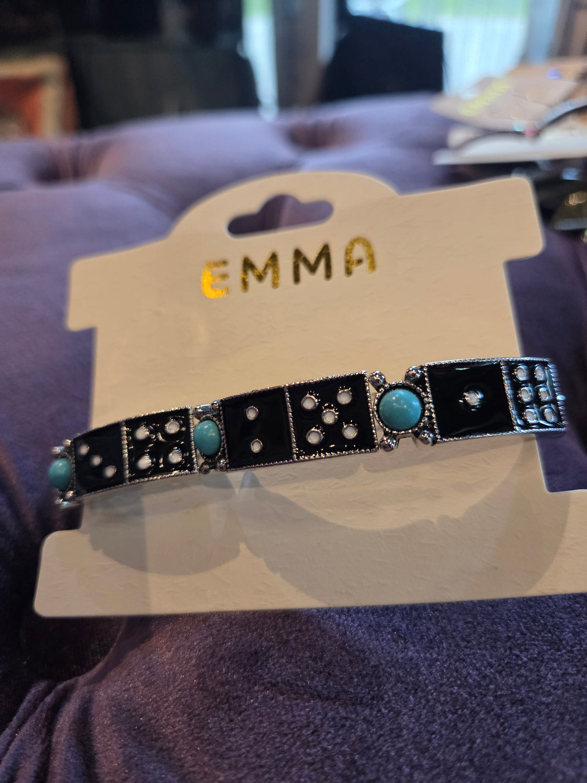 Black Dice Bracelet