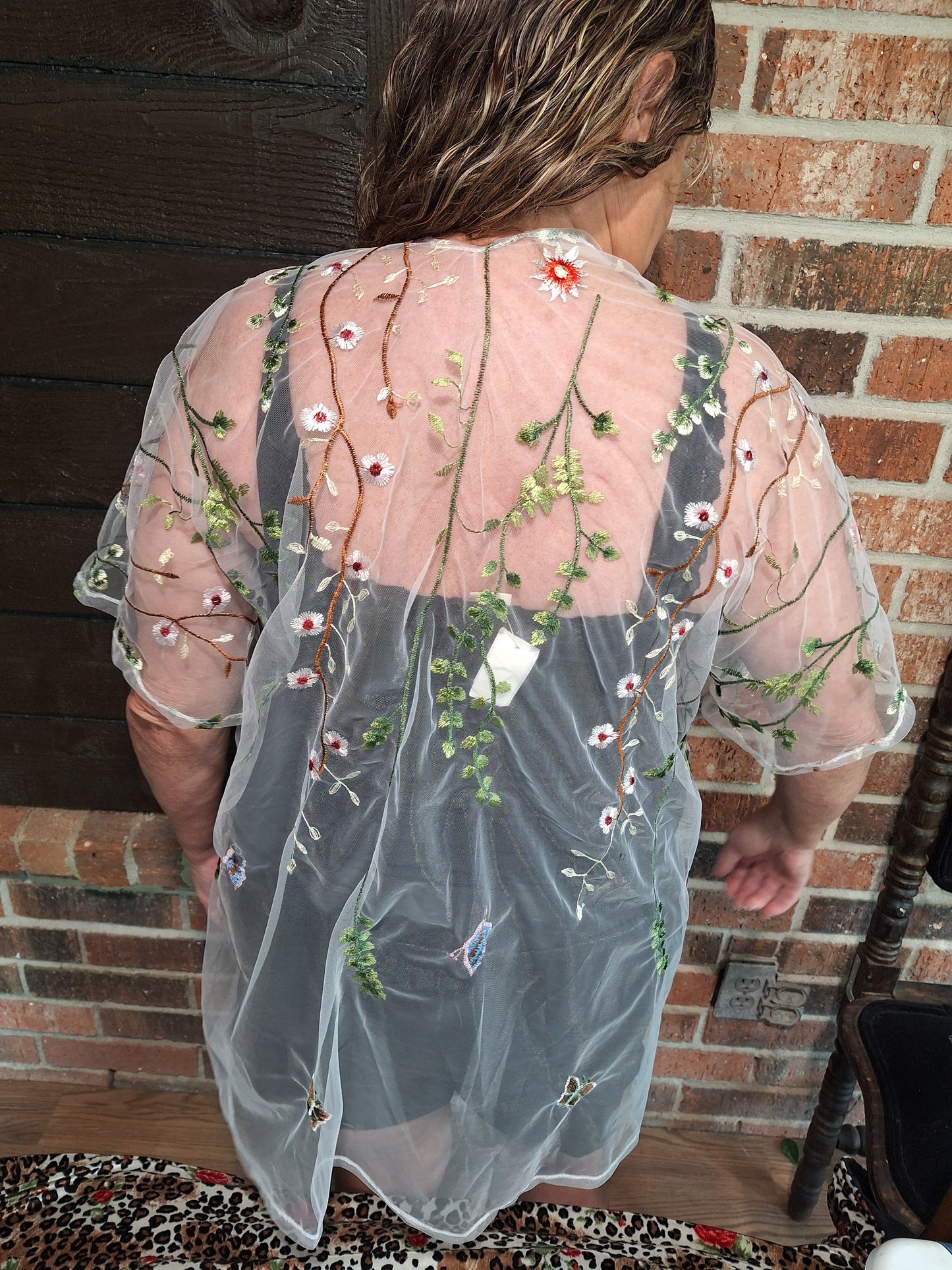 Embroidered Wrap