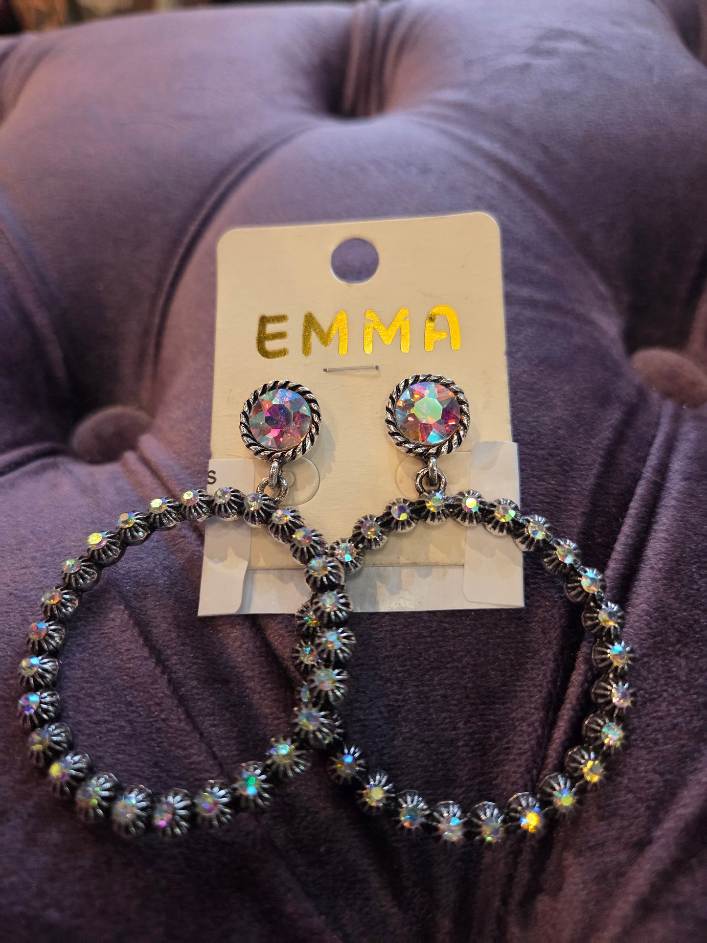 AB Western Hoop Earrings