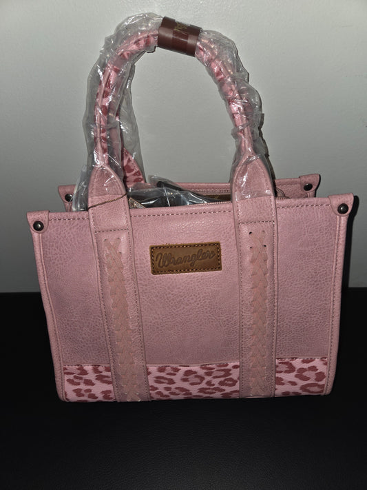 Wrangler Pink Leo Concealed Carry Purse