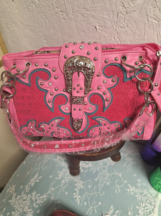 Pink Western Handbag