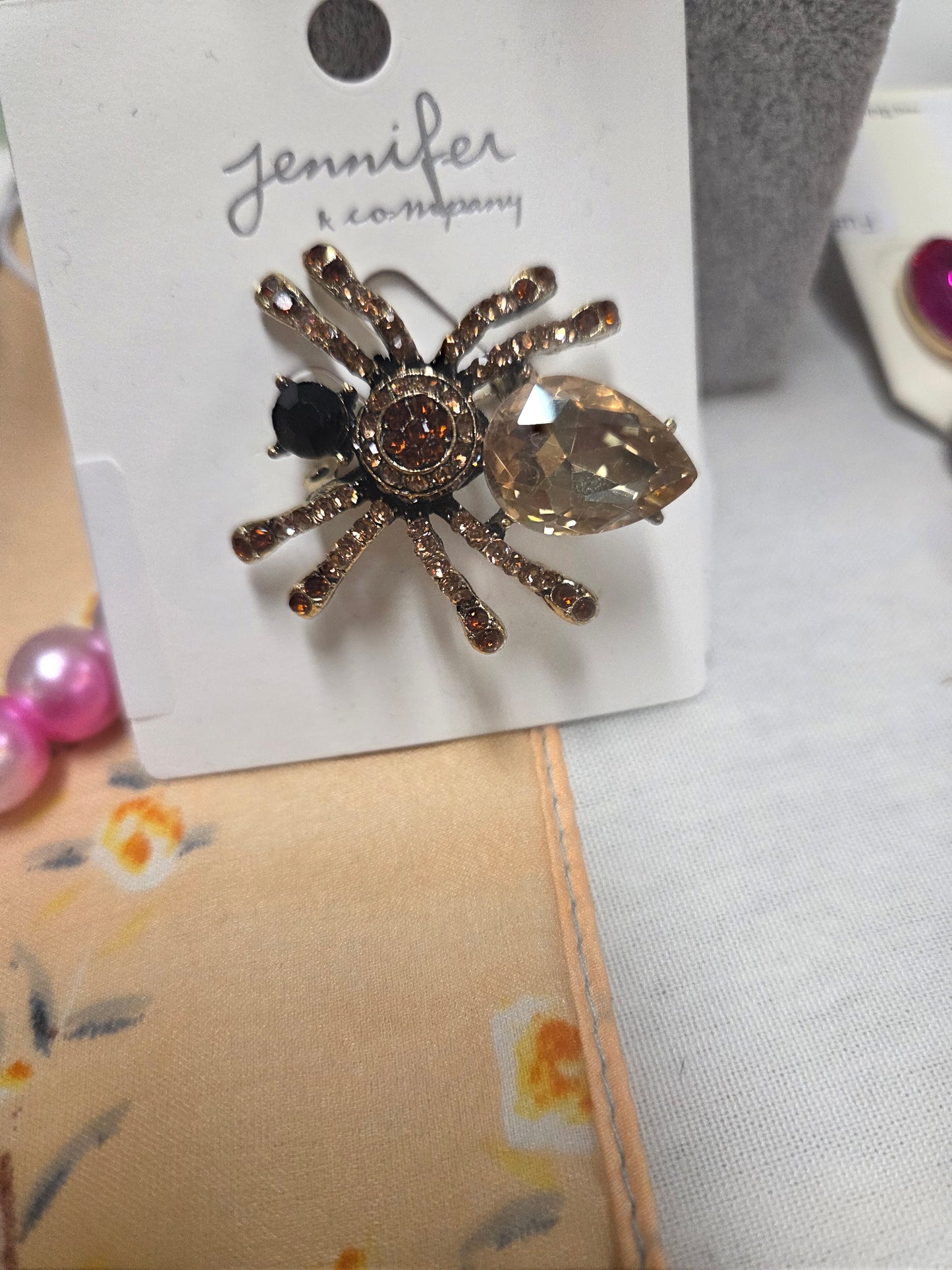 Spider Brooch