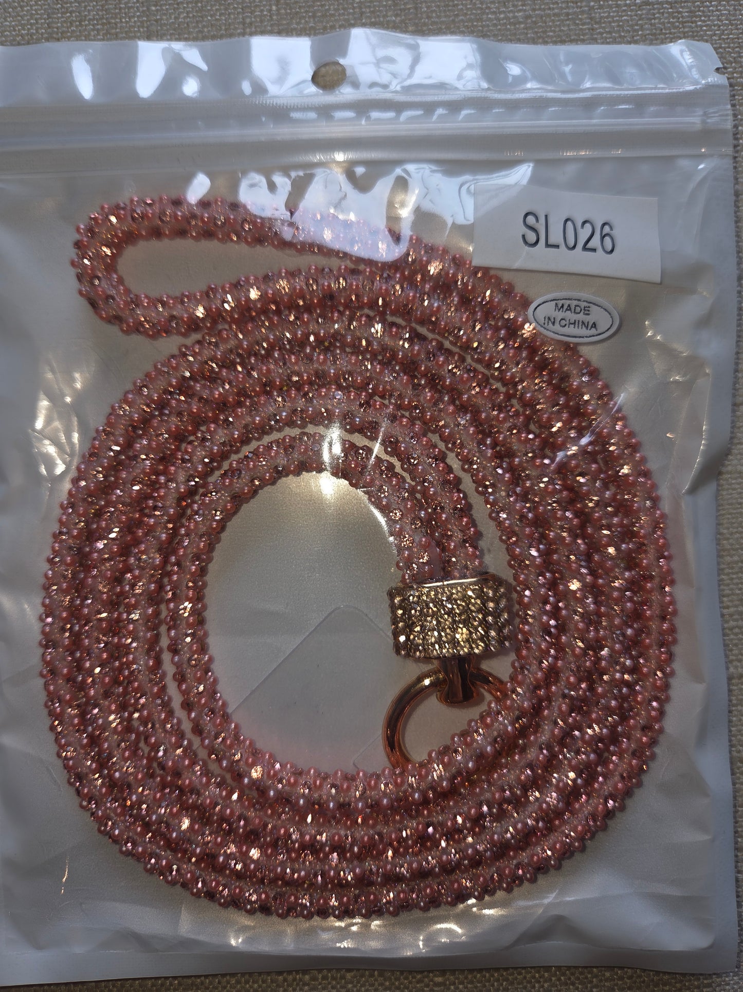 Rhinestone Phone Lanyard
