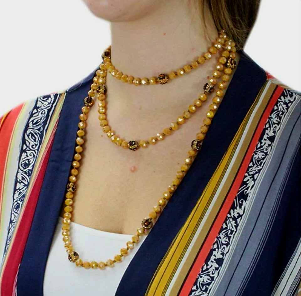 Beads with Leo