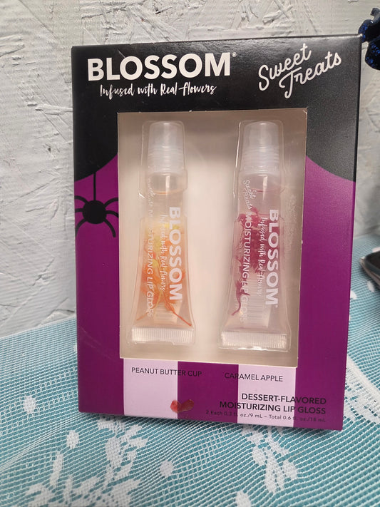 Dessert Lip Gloss Infused with Real Flowers