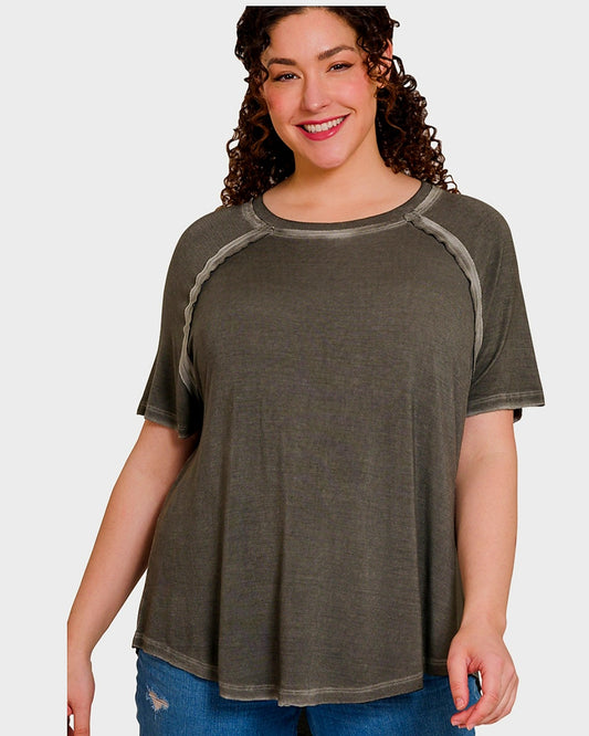 Ash Black Back Seam