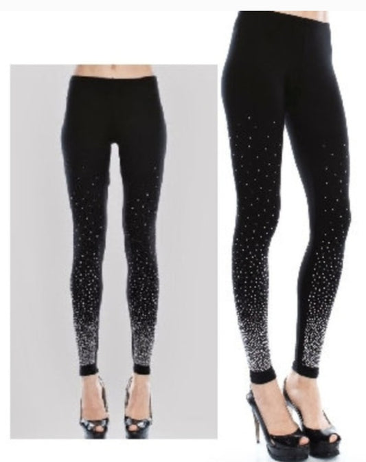 Rhinestone Leggings