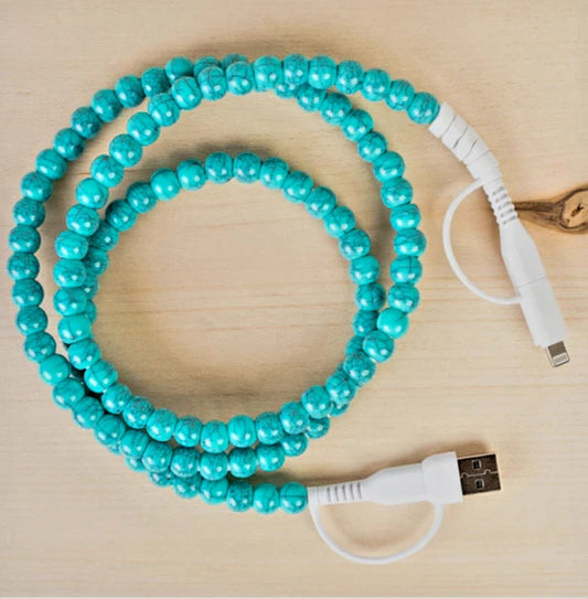 4 Way Charger Turquoise