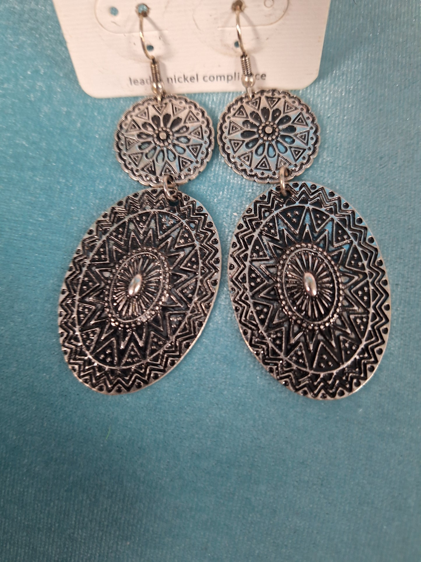 Silver Double Concho